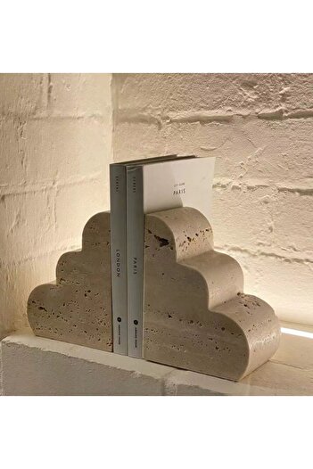 X MERMER Travertine Marble - Book Holder