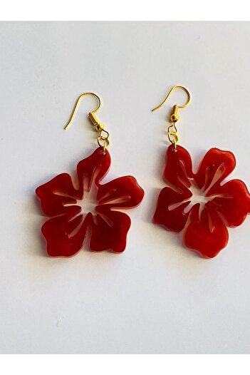 Ustaeller EARRINGS-FLOWER DRAINED EARRINGS