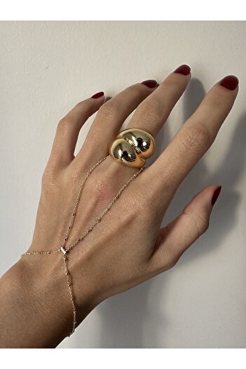 ringbox Gold Minik Topçuklu İnce Zincir Şahmeran