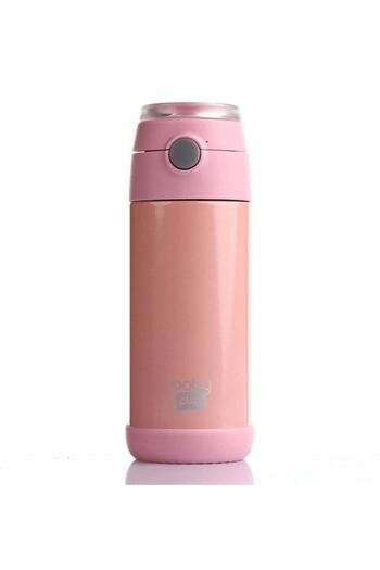 Baby Plus Baby Plus Steel Thermos Flask 350 Ml Pink