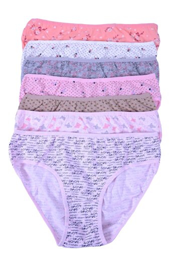 BORDO Underwear Γυναικεία εσώρουχα με μικτά σχέδια 6 τεμαχίων