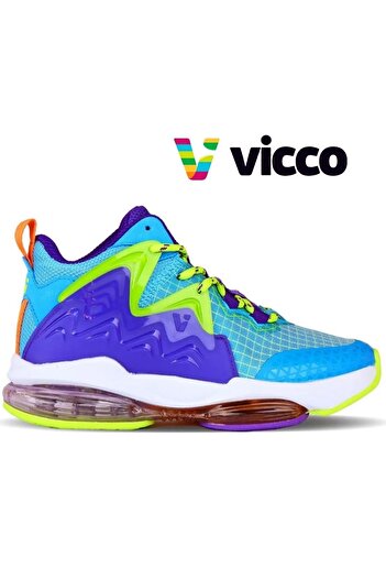 Vicco Loren Orthopedic Sneakers Παιδικά Παπούτσια Μπάσκετ ΜΠΛΕ