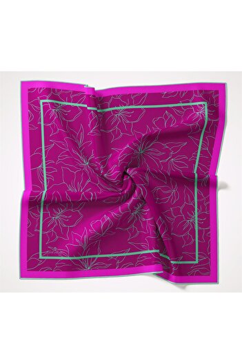 Silk Home Soft Scarf - 2892 - Cherry