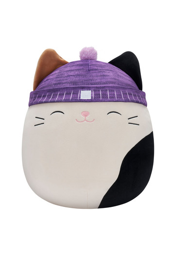 Squishmallows Mor Bereli Kedi Cam 40cm