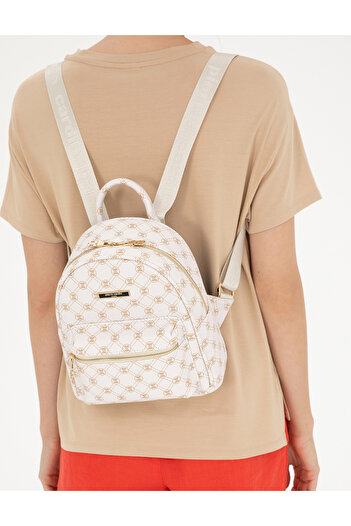 Pierre Cardin Vr071 Model Cream Backpack - 50288206