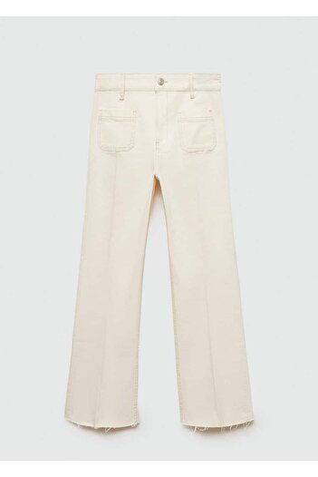 MANGO Woman Orta Bel Flare Jean