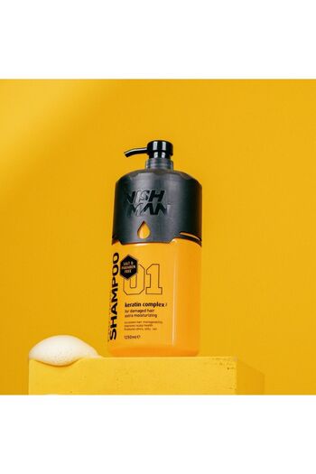 NISHMAN Keratin Salt and Paraben Free Hair Care Shampoo - 1250 ml