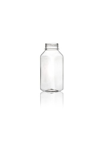 mbkambalaj 250ml Pet Square Bottle And Green Cap(75 PCS)