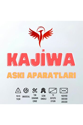 KAJİWA 43 İNÇ ASKI APARATI HAREKETLİ (108 EKRAN VE 109 EKRAN) Tüm Marka ve modellerle uyumludur.