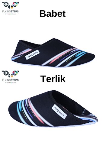 Flyingsteps Men's Bab&ter Printed Non-Slip Sole Indoor Slippers Home Shoes Panduf 11016