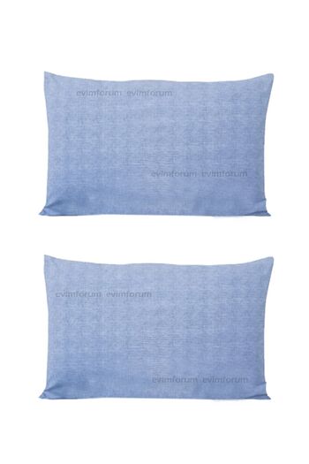 Formeya 2 Pillow Cases with Covers 5 Different Colors 50*70 Cm