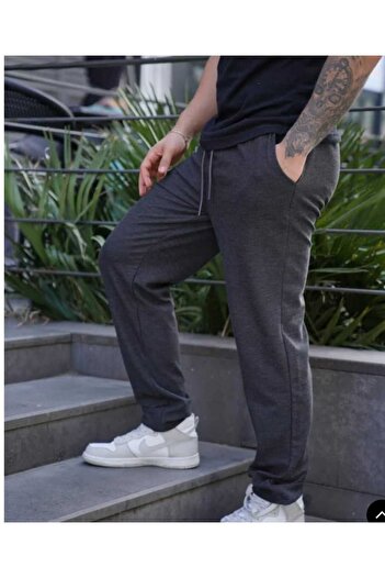 yg ydn giyim Men's Smoked Basic Tracksuit-Bottoms 003
