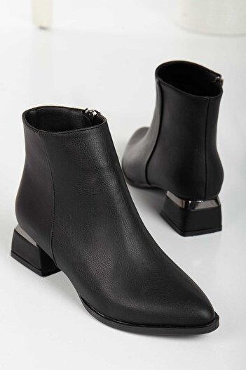 Bilalim Shoes 0501 Kadın Sade Günlük Bot Şık Ve Rahat
