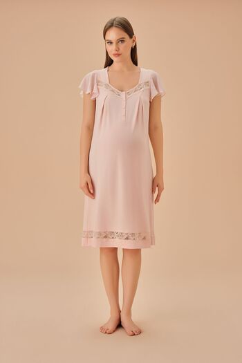 SUWEN Maternity and Maternity Nightgown - Oma
