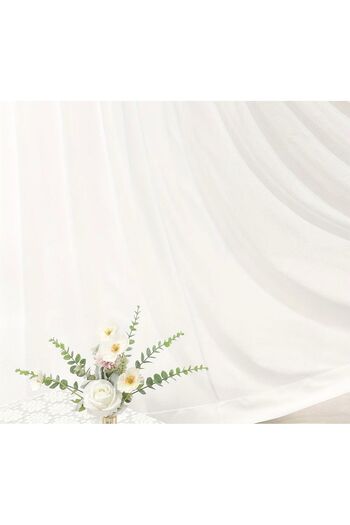 yağmur zebra White Modern Satin Sunshade - Plain Pleat Free, 1 Piece Is Sent, First Quality