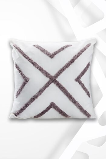 ÖZENEV Punch Design Bohemian Patterned Decorative Throw Pillow Cover 45x45 Cm Ethnic Authentic Poncho
