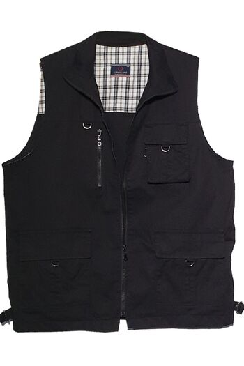 Lifeguard Plus Size Cotton Safari Vest