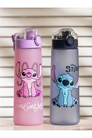 LC Waikiki Lcw Accessories - Lilo and Stitch Printed Mixed Assortment Water Bottle (Single)