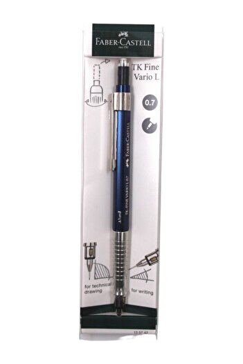 Faber Castell F.Castell Tk Fine Vario Lux Indigo Blue Pen - 0.7 Versatil 17127
