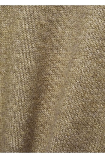 MANGO Woman Rundhals-Strickpullover aus Baumwollleinen