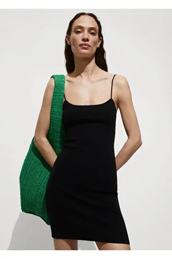 MANGO Woman Short knitwear dress