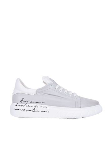 BUENO Shoes Gri Deri Erkek Spor Ayakkabı 01mr4804