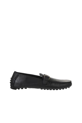 Bueno Shoes Μαύρα δερμάτινα ανδρικά παπούτσια casual Sofitel 10m102661