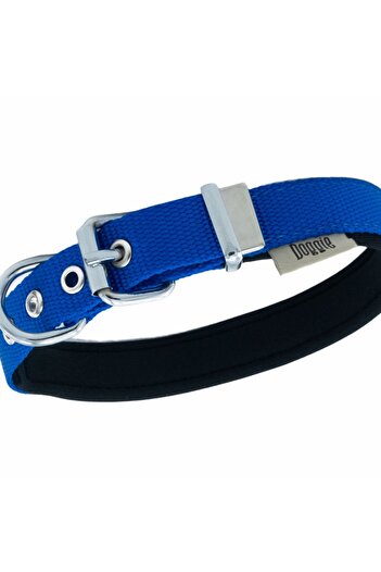 SAVEX Doggie comfort woven neck collar royal blue 2.0*30-35 cm (dsbt-2010 s)