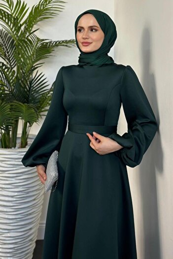 KaSheHa Emerald Yanni Scuba Dress