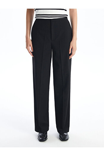 LC Waikiki Lcw Narrow Fit Straight Wide Leg Women's Trousers