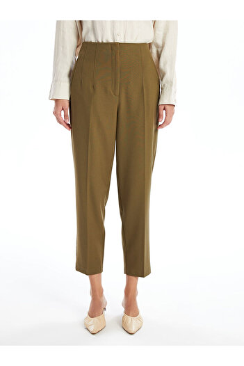 LC Waikiki LCW Women's Carrot Cut Straight Trousers