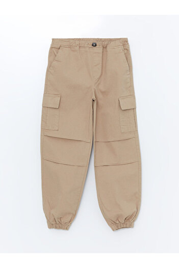 LC Waikiki LCW Boy's Cargo Jogger Pants with Elastic Waist