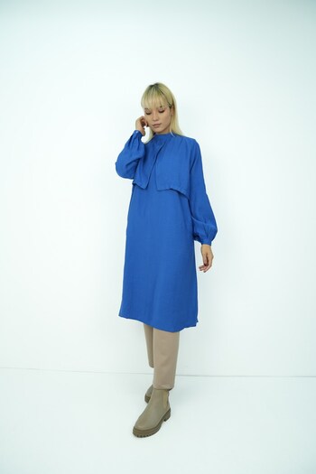 QANU Thick Modal Tunic Blue