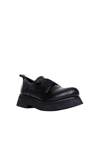 Bueno Shoes Women's Classic Black Leather Shoes - 01wr8804