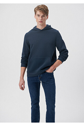 Mavi Hooded Navy Blue Sweatshirt 0610937-70490