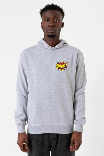 Tshirthane Світшот Big Bang Theory Bang Logo Grimelanj Erkek Kapşonlu 3ip