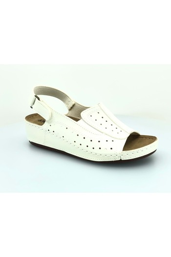 Kids Club Shoes Aryan 09-378 D.r Sandale ortopedice recomandate pentru femei Papuci ALB
