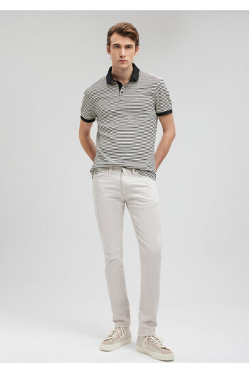 Mavi Jake White Gabardine Comfort Pants -0042286579