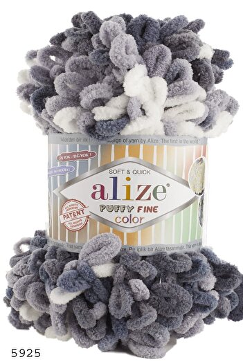 Alize Puffy Fine Color 5925 (Συσκευασία των 5)