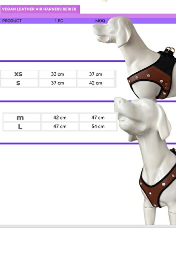 TheTailor Soft Textured Leather - Dog Collar and Chest Collar