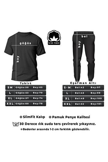 uyguntarz Σετ φόρμας Unisex Rare 2 τεμαχίων
