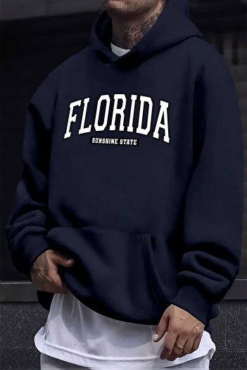 uyguntarz Φούτερ με στάμπα Florida Oversize