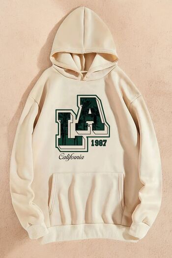 uyguntarz Καλιφόρνια στάμπα oversize φούτερ