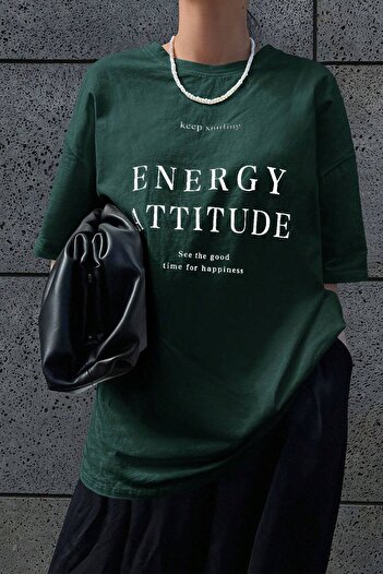 uyguntarz Μπλουζάκι Unisex Energy Printed Design