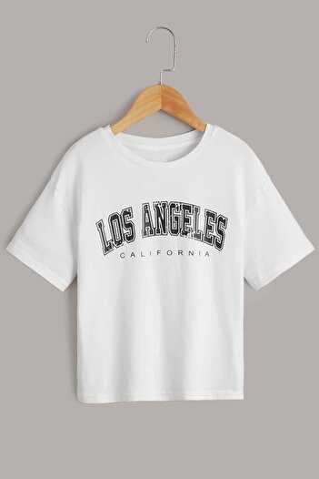 uyguntarz Παιδικό βαμβακερό μπλουζάκι Los Angles