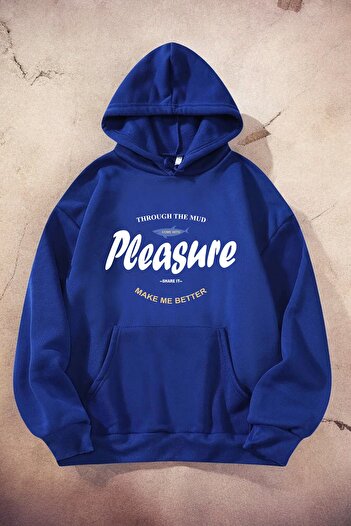 uyguntarz Hanorac oversize cu imprimeu Pleasure