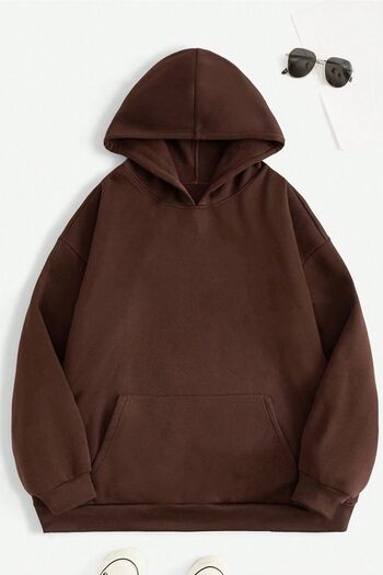 uyguntarz Unisex Oversize Φούτερ - Μανιτάρι στάμπα