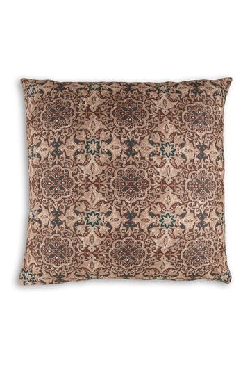 ÖZENEV Patterned 43X43 cm Throw Pillow Cover - Decorative Ethnic Ikat Damask Inta-192