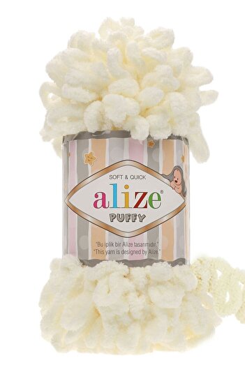 Alize Puffy Color 62 (5 τεμάχια) Πλεκτό νήμα χειρός