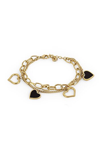 Daniel Klein Gold Women's Steel Bracelet - Dkj.3.1094-2